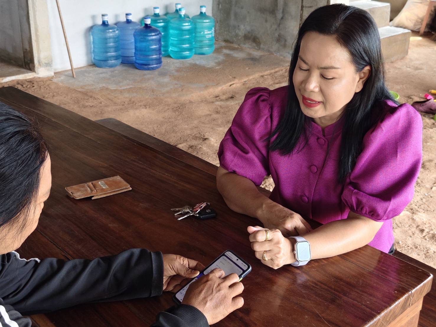 พช.แวงใหญ่ : ติดตาม สนับสนุนการจัดเก็บและบันทึกข้อมูลความจำเป็นพื้นฐาน (จปฐ.) ปี 2569