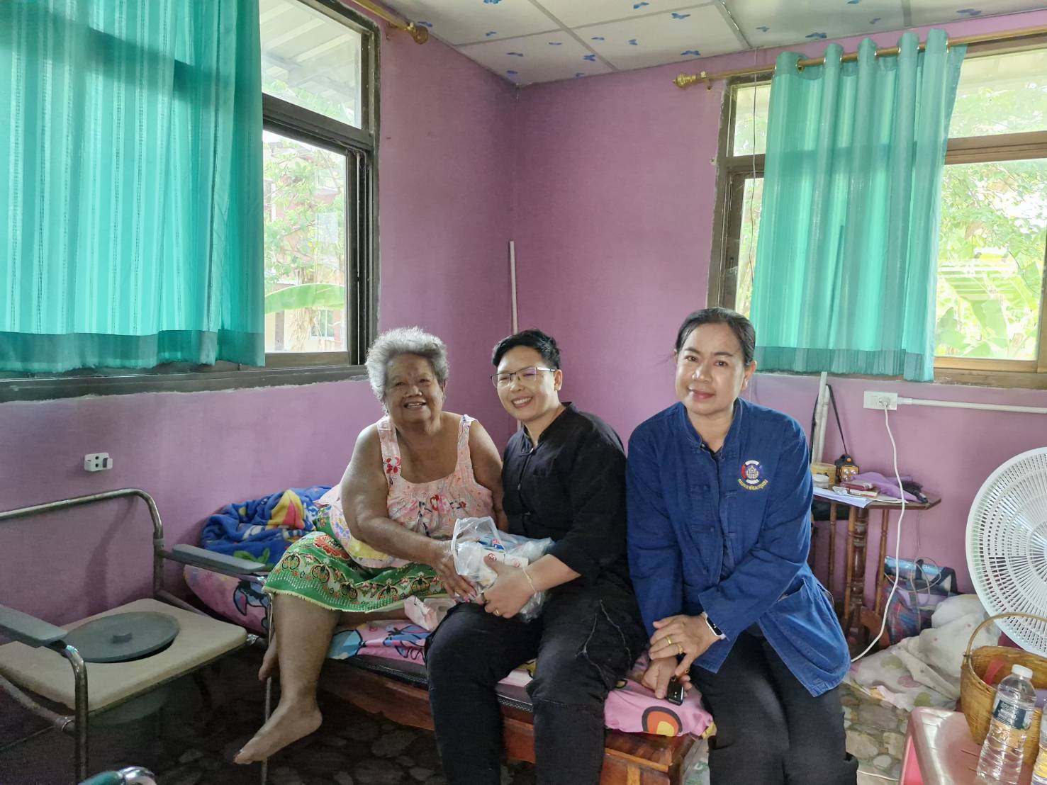 🧒​ พช.แวงใหญ่​ : ลงพื้นที่ติดตามหนี้ค้างชำระกองทุนพัฒนาบทบาทสตรี ตำบลโนนสะอาด