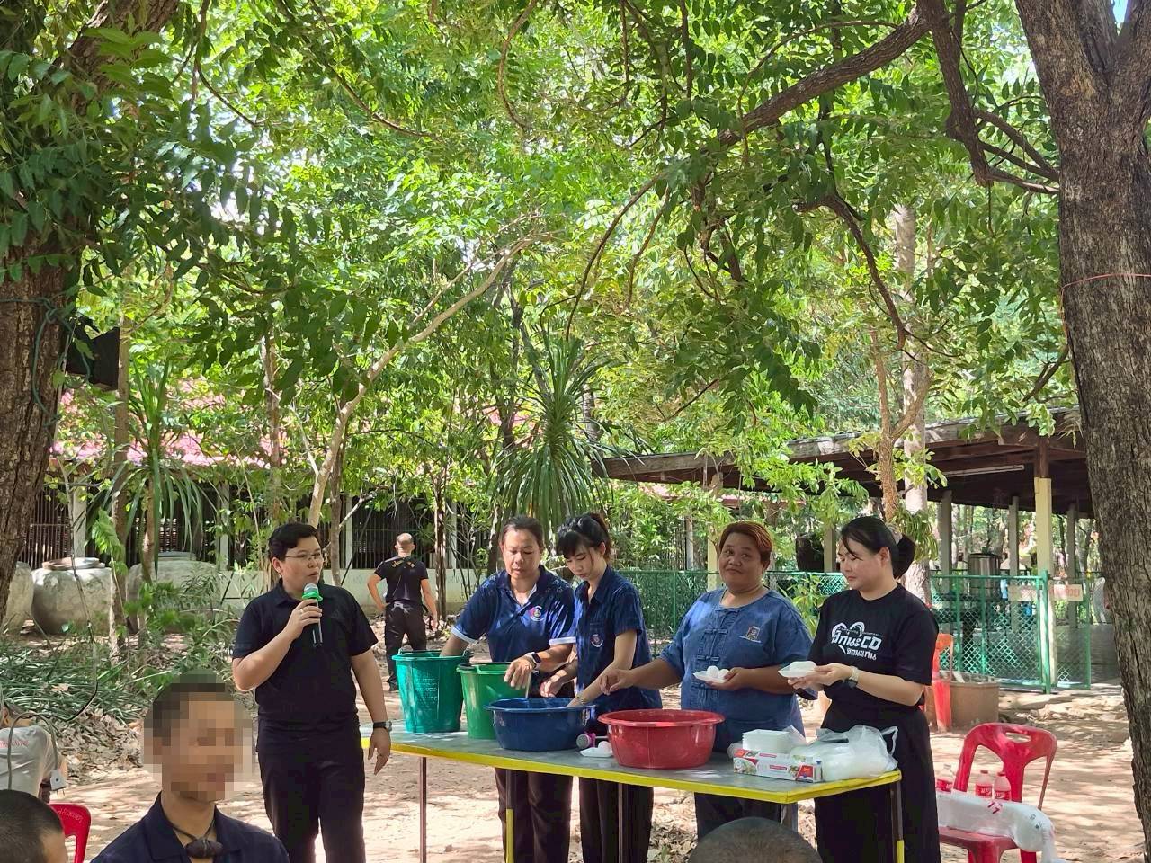 🛖 พช.แวงใหญ่ : เป็นวิทยากรเสริมสร้างความรู้ด้านอาชีพ ให้กับผู้เข้ารับการบำบัดฟื้นฟูยาเสพติด ณ ศูนย์ปฏิบัติธรรมมหาวิทยาลัยปูนา วันที่ 2 